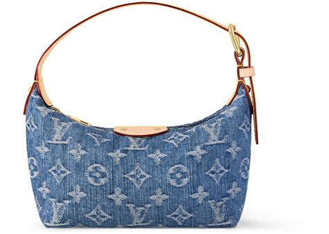 lv denim pochette|Hills Pochette Monogram Denim .